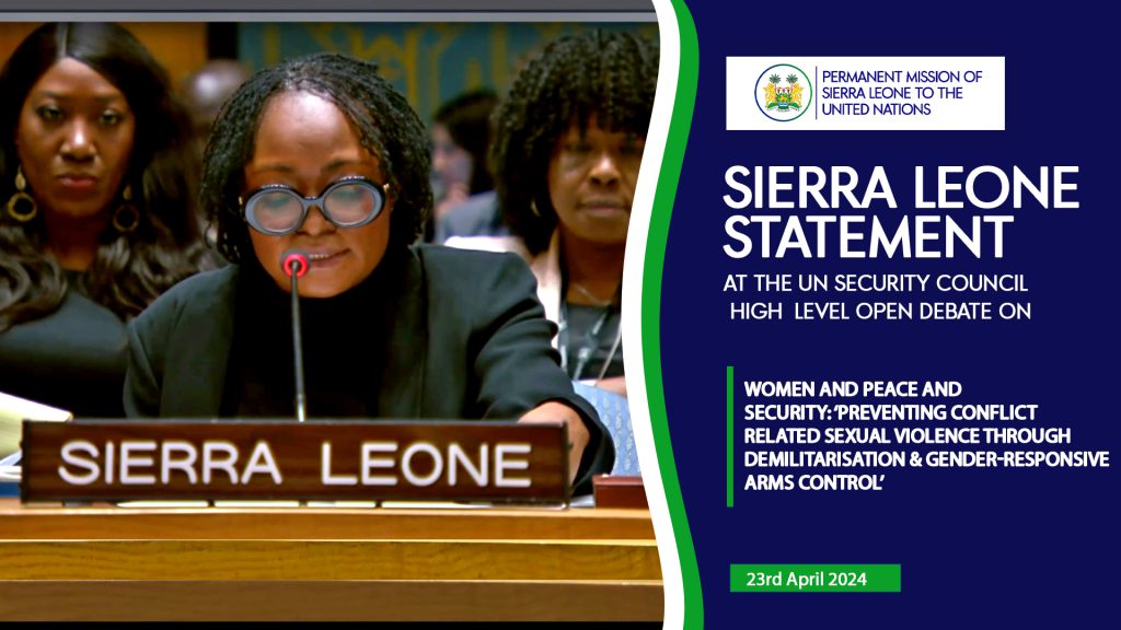 Sierra Leone at the UN Security Council