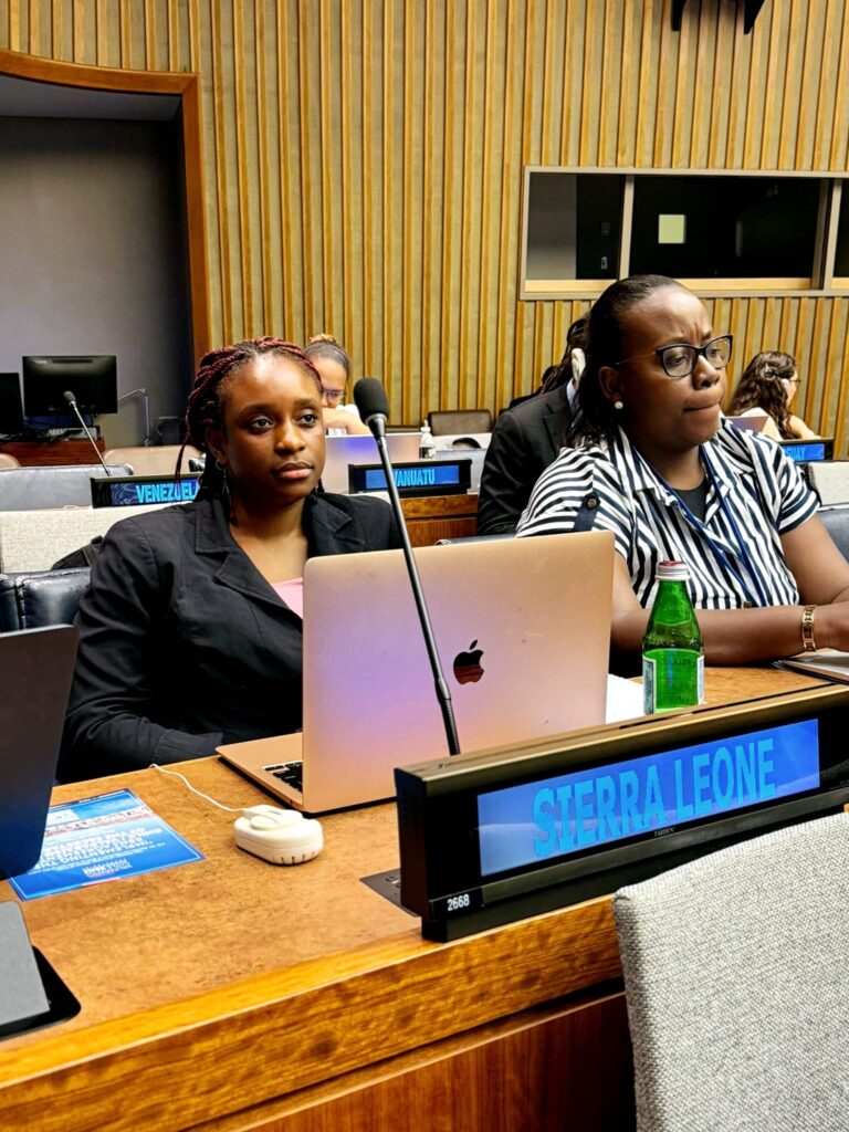 Sierra Leone elected to the Bureau of the BBNJ Preparatory Commission