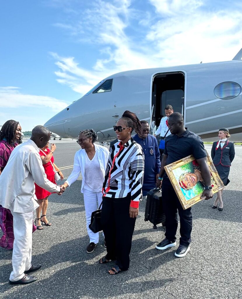 First Lady Her Excellency Dr. Fatima Maada Bio Arrives in New York for the 2024 Global First Ladies Academy