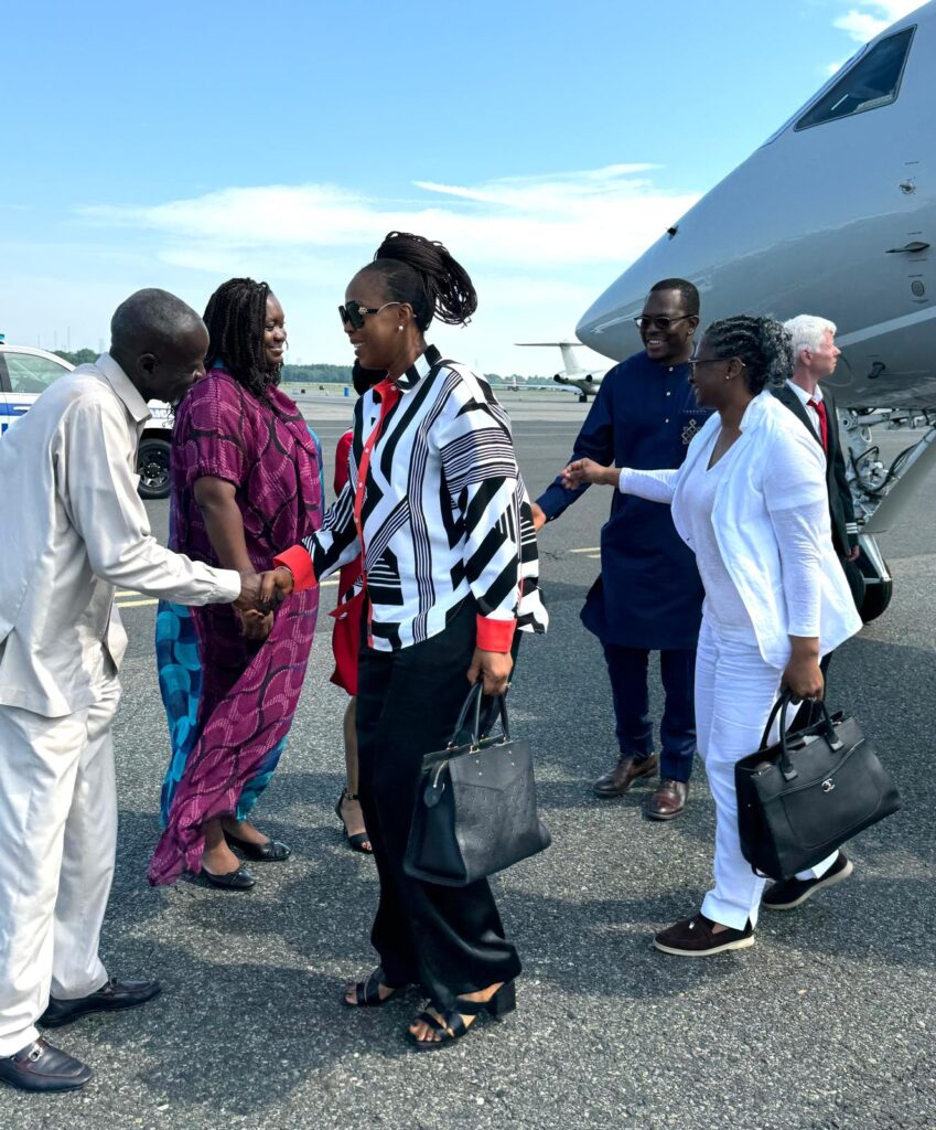 First Lady Her Excellency Dr. Fatima Maada Bio Arrives in New York for the 2024 Global First Ladies Academy