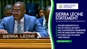 H.E. DR. MICHAEL IMRAN KANU - JOINT STATEMENT OF THE A3 PLUS MEMBERS OF THE UNITED NATIONS SECURITY COUNCIL (ALGERIA, GUYANA, MOZAMBIQUE AND SIERRA LEONE)