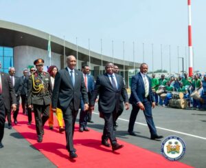 President Julius Maada Bio and the President of Sudan